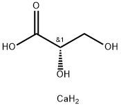 L-GLYCERIC ACID HEMICALCIUM SALT Structural