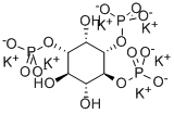 D-MYO-INOSITOL 1,3,4-TRISPHOSPHATE HEXAPOTASSIUM SALT Structural