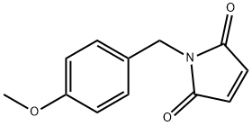 1-((4-METHOXYPHENYL)METHYL)-1H-PYRROLE-2,5-DIONE Structural