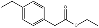 ethyl 2-(4-ethylphenyl)acetate Structural