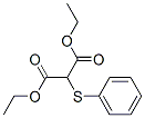 diethyl 2-phenylsulfanylpropanedioate Structural