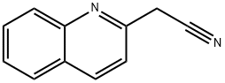 2-(quinolin-2-yl)acetonitrile Structural