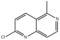 2-CHLORO-5-METHYL[1,6]NAPHTHYRIDINE Structural