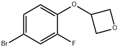 Oxetane, 3-(4-bromo-2-fluorophenoxy)- Structural