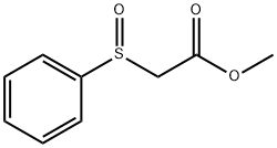 METHYL (PHENYLSULFINYL)ACETATE Structural