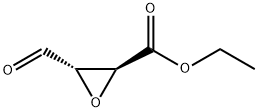 Oxiranecarboxylic acid, 3-formyl-, ethyl ester, (2S-trans)- (9CI) Structural
