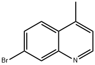 Quinoline, 7-broMo-4-Methyl- Structural