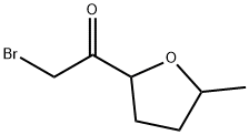 Ethanone, 2-bromo-1-(tetrahydro-5-methyl-2-furanyl)- (9CI) Structural