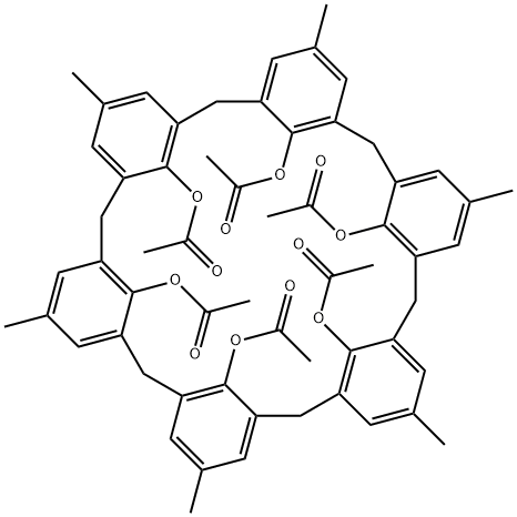 4-METHYL-1-ACETOXYCALIX[6]ARENE Structural