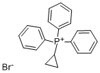 CYCLOPROPYLTRIPHENYLPHOSPHONIUM BROMIDE Structural