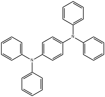 1 4-BIS(DIPHENYLAMINO)BENZENE Structural