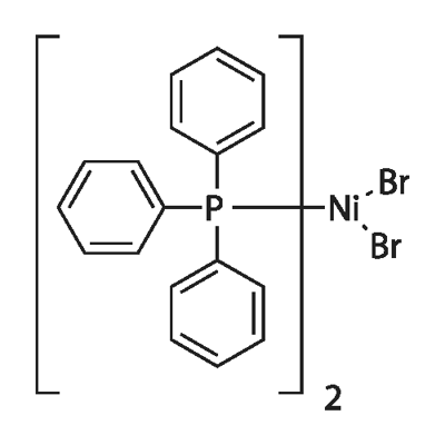  Bis(triphenylphosphine)nickel(II) bromide Structural