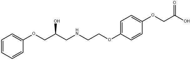 (S)-4-[2-HYDROXY-3-PHENOXYPROPYLAMINOETHOXY]PHENOXYACETIC ACID HYDROCHLORIDE