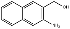 2-Naphthalenemethanol,3-amino-(9CI) Structural