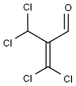 2-(DICHLOROMETHYL)-3,3-DICHLOROPROPENAL Structural