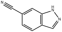 1H-INDAZOLE-6-CARBONITRILE Structural