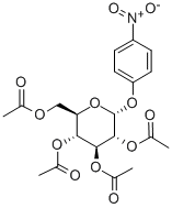 (4-NITRO)PHENYL-2,3,4,6-TETRA-O-ACETYL-ALPHA-D-GLUCOPYRANOSIDE Structural