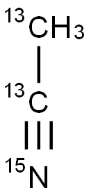 ACETONITRILE-13C2,15N Structural