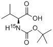 BOC-[15N]VAL-OH Structural