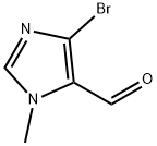 4-BROMO-1-METHYL-1H-IMIDAZOLE-5-CARBOXALDEHYDE Structural