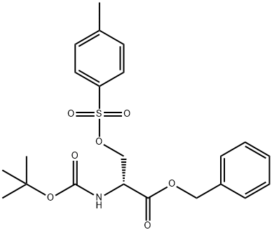 BOC-D-SER(TOS)-O-BZL Structural