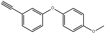 1-ETHYNYL-3-(4-METHOXYPHENOXY)-BENZENE Structural