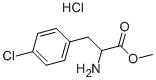 DL-4-Chlorophenylalanine methyl ester hydrochloride Structural