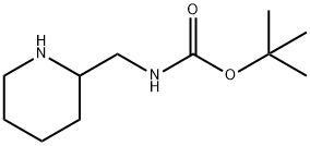 2-(Boc-aminomethyl)-piperidine Structural