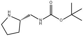 (S)-2-N-BOC-AMINOMETHYLPYRROLIDINE Structural