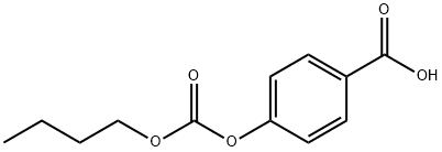 4-CARBOXYPHENYL BUTYL CARBONATE Structural