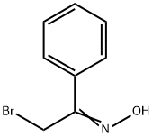 2-BROMO-1-PHENYL-1-ETHANONE OXIME Structural