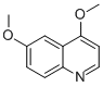 4,6-DIMETHOXYQUINOLINE Structural