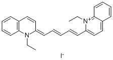 1,1'-DIETHYL-2,2'-DICARBOCYANINE IODIDE Structural