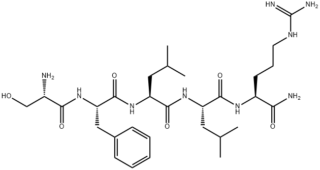 H-SER-PHE-LEU-LEU-ARG-NH2 Structural