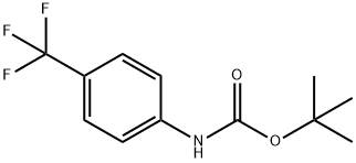 TERT-BUTYL 2-NITRO-4-(TRIFLUOROMETHYL)PHENYLCARBAMATE Structural