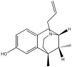 N-ALLYLNORMETAZOCINE Structural