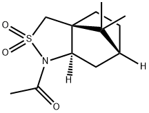 N-ACETYL-(2S)-BORNANE 10,2-SULTAM Structural