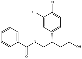 N-METHYL-N-(2-(3,4-DICHLOROPHENYL)-4-HYDROXY BUTYL)-BENSAMIDE