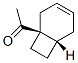 Ethanone, 1-bicyclo[4.2.0]oct-3-en-1-yl-, cis- (9CI) Structural