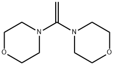 1,1-BIS(MORPHOLINO)ETHYLENE Structural