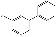 3-BROMO-5-PHENYLPYRIDINE Structural