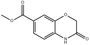 methyl 3-oxo-3,4-dihydro-2H-1,4-benzoxazine-7-carboxylate Structural