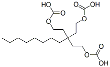 octylmethane-tri-(2-oxabutanoic acid) Structural