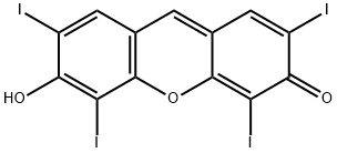 2,4,5,7-TETRAIODO-6-HYDROXY-3-FLUORONE