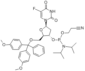 5'-O-(4,4'-DIMETHOXYTRITYL)-5-FLUORODEOXYURIDINE-3'-(2-CYANOETHYL-N,N-DIISOPROPYL)PHOSPHORAMIDITE