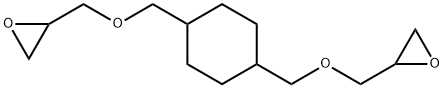 1,4-Bis((2,3-epoxypropoxy)methyl)cyclohexane Structural