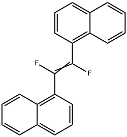 (E)-1,1'-(1,2-DIFLUORO-1,2-ETHENEDIYL)BISNAPHTHALENE