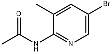 2-Acetylamino-5-bromo-3-methylpyridine Structural