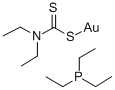 TRIETHYLPHOSPHINEGOLD I DIETHYLDITHIOCARBAMATE Structural