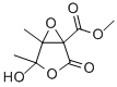 4,5-DIMETHYL-5-HYDROXY-3-(METHOXYCARBONYL)-3,4-EPOXY-GAMMA-BUTYROLACTONE